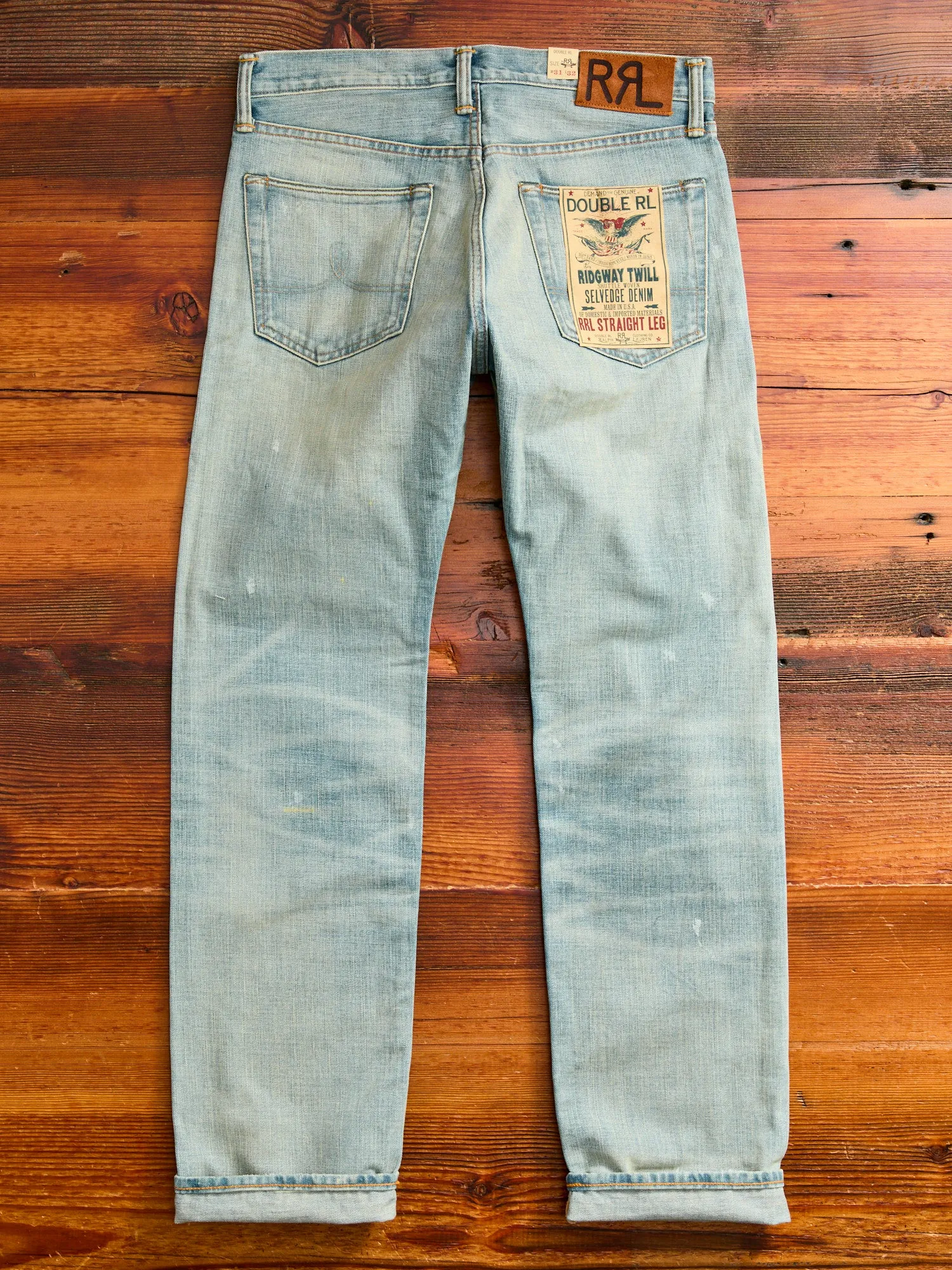 "Camden Wash" 13.7oz Selvedge Denim - Straight Fit