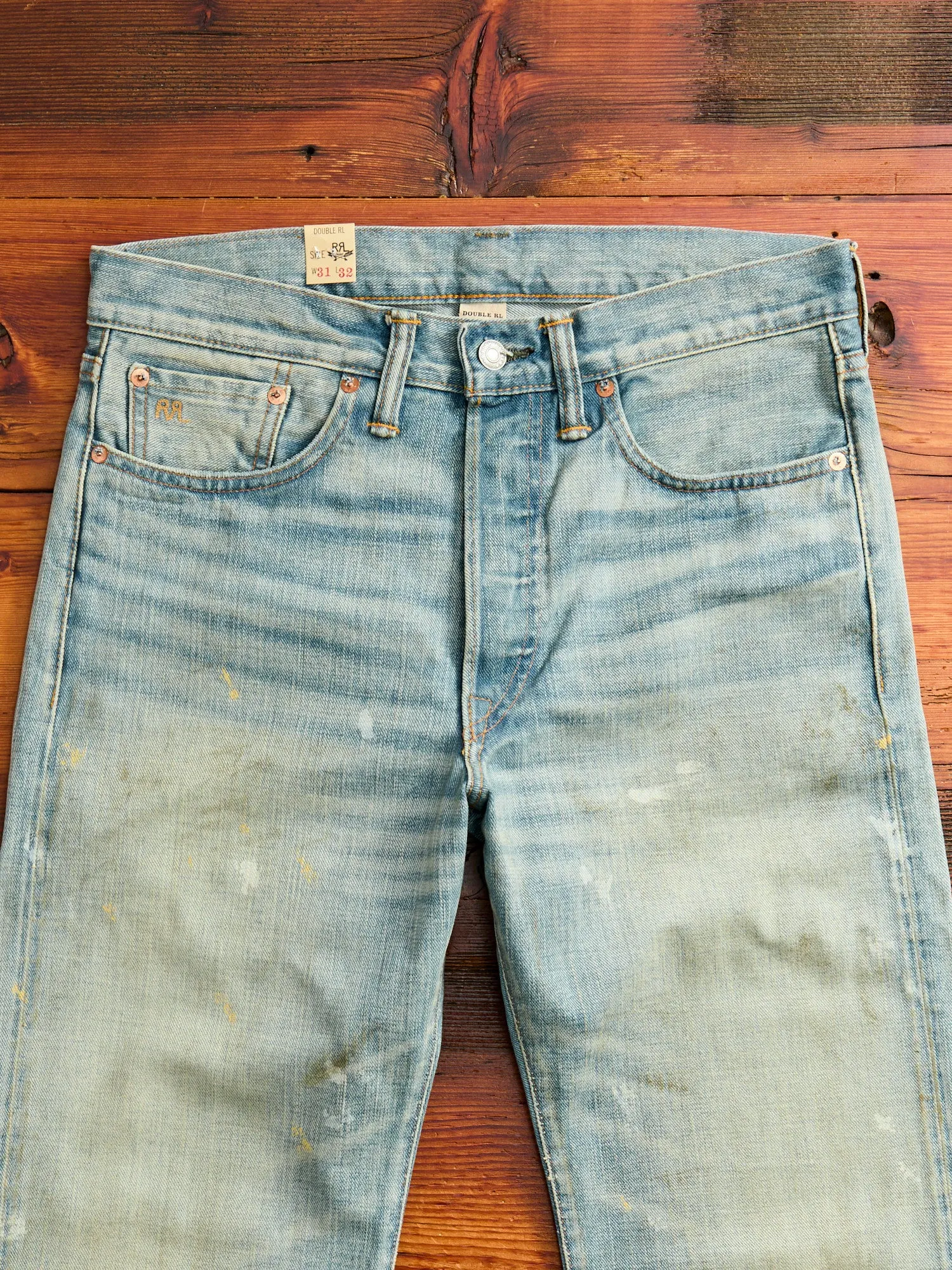 "Camden Wash" 13.7oz Selvedge Denim - Straight Fit