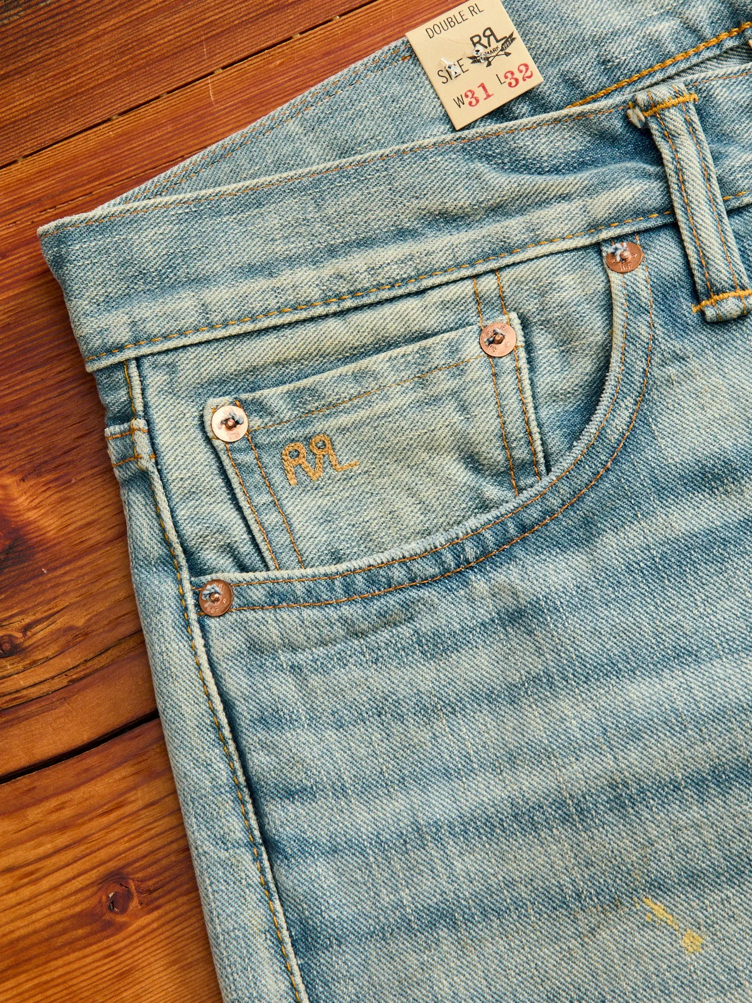 "Camden Wash" 13.7oz Selvedge Denim - Straight Fit