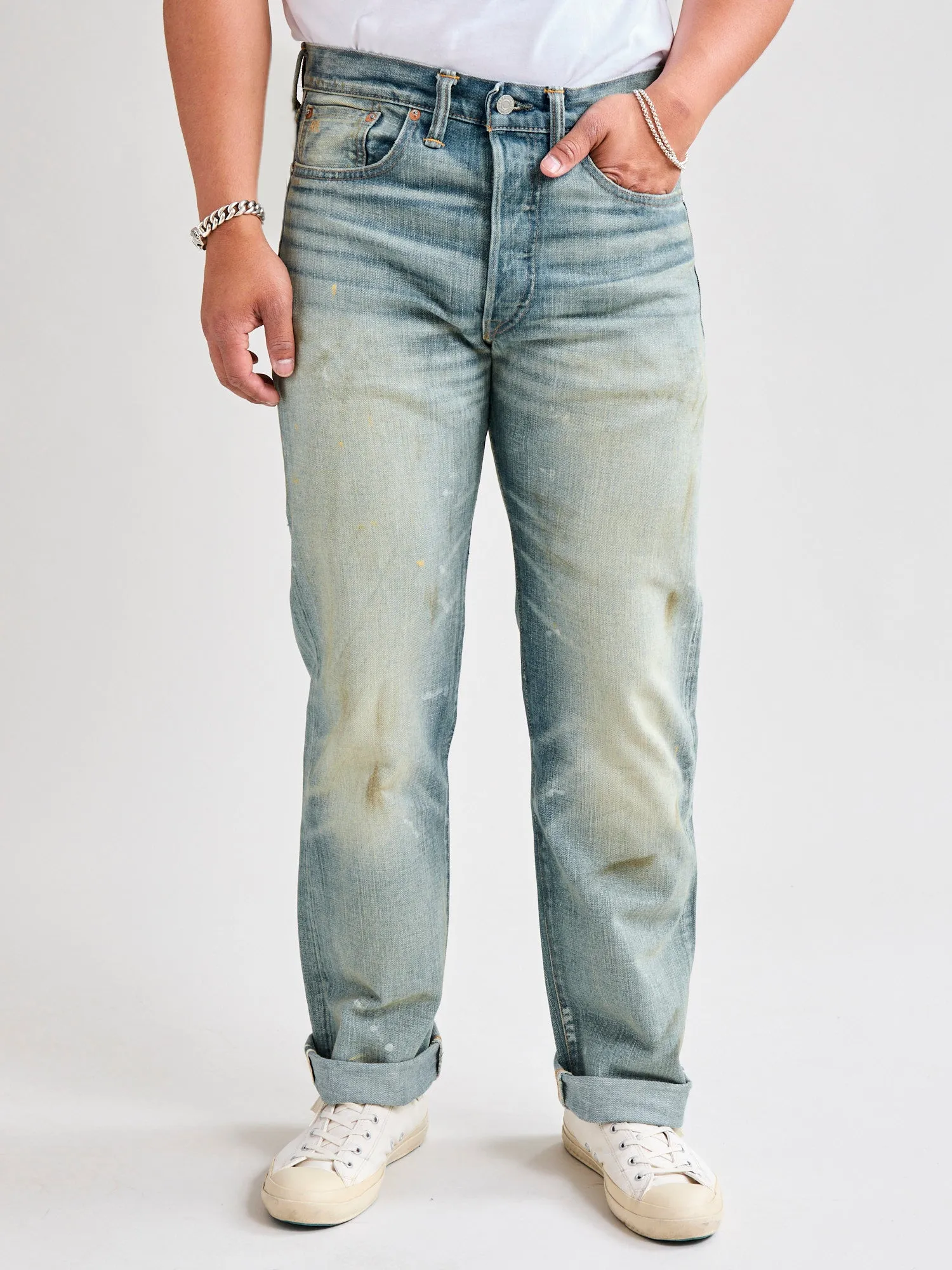 "Camden Wash" 13.7oz Selvedge Denim - Straight Fit