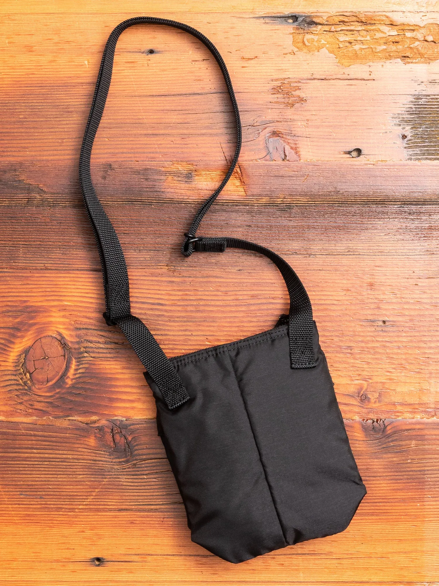 "Force" Shoulder Pouch in Black