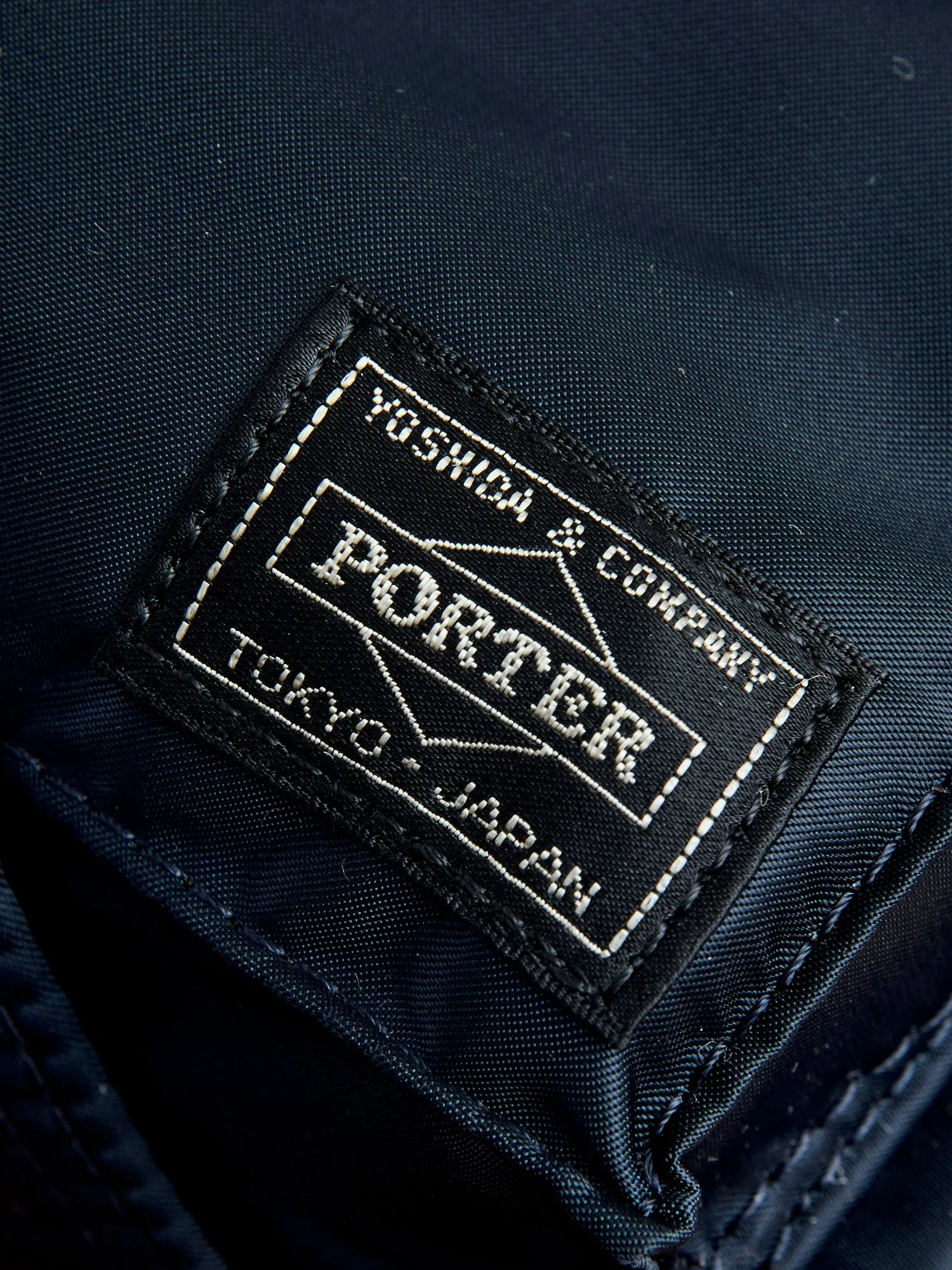 "Tanker" Shoulder Bag (S) in Iron Blue