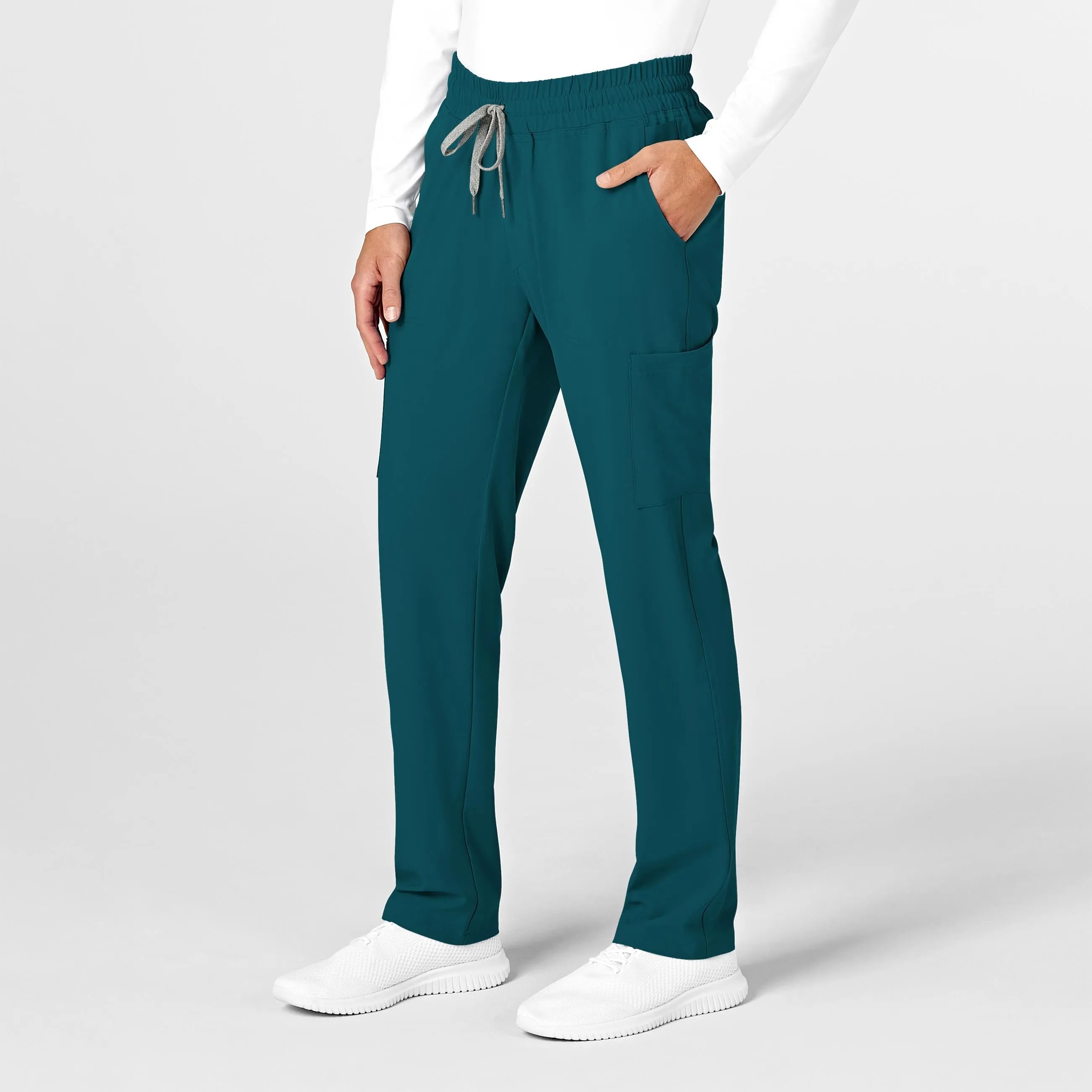 RENEW Mens Straight Slim Scrub Pant - Caribbean