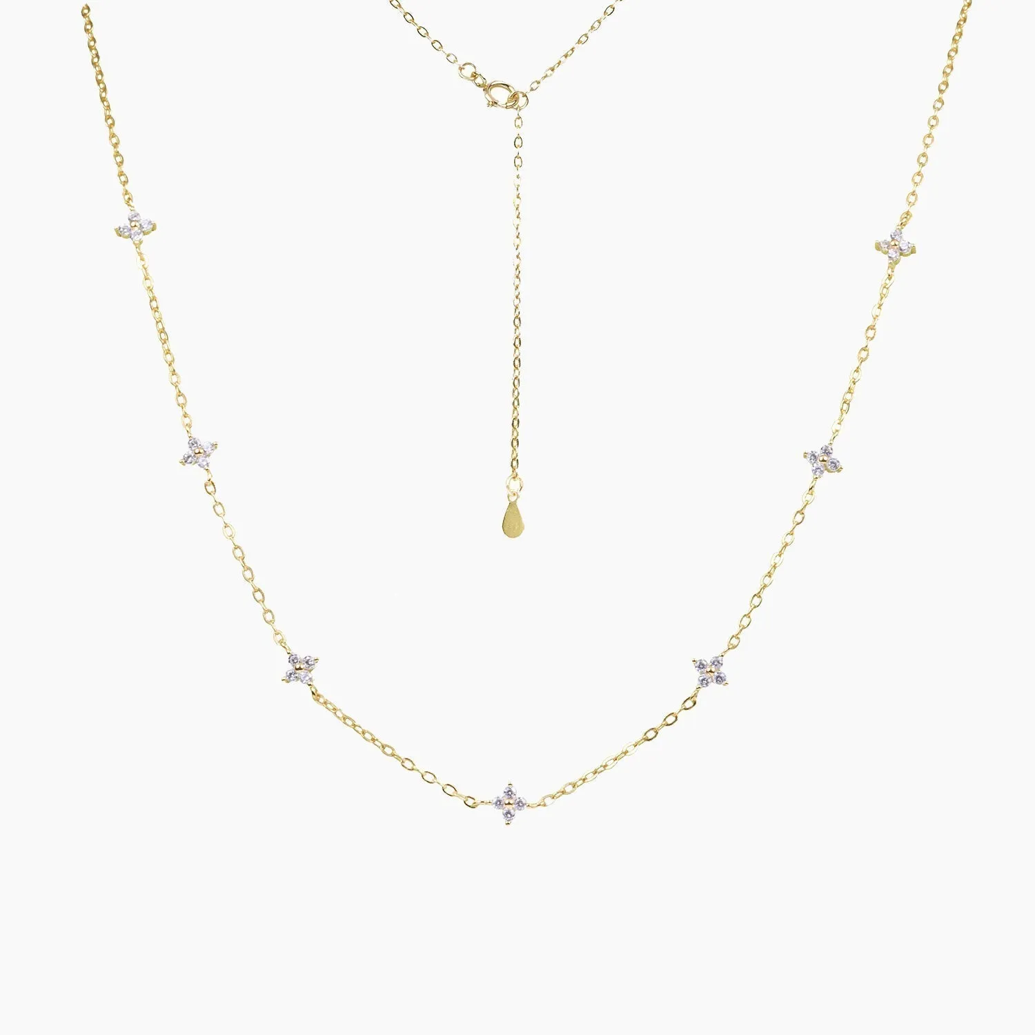 Sofia Stazione Necklace (Gold)