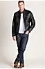 Stanley Lambskin Leather Moto Jacket