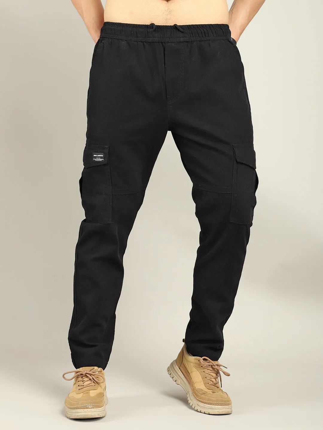 Stiller Cotton Twill Black Cargo