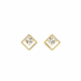 Swarovski Dia Stud Clear