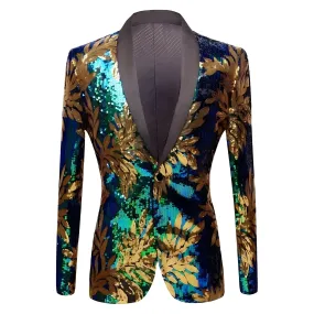 The Remy Sequin Slim Fit Blazer Suit Jacket