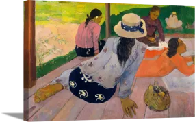 The Siesta | Paul Gauguin Masters Classic Art in Gallery Wrapped Canvas | Various Sizes