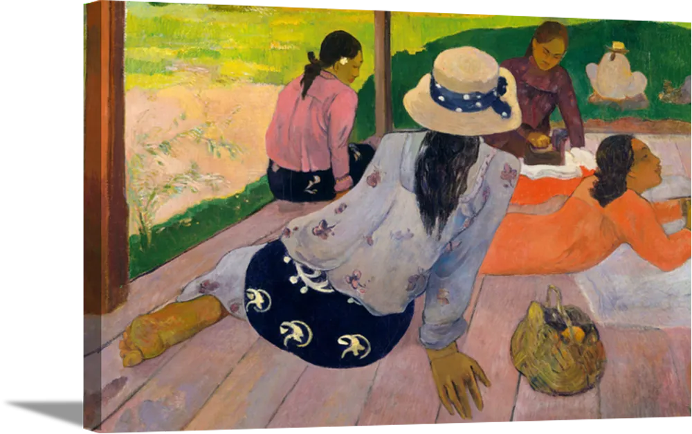 The Siesta | Paul Gauguin Masters Classic Art in Gallery Wrapped Canvas | Various Sizes