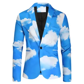 The Twilight Sky Clouds Blazer