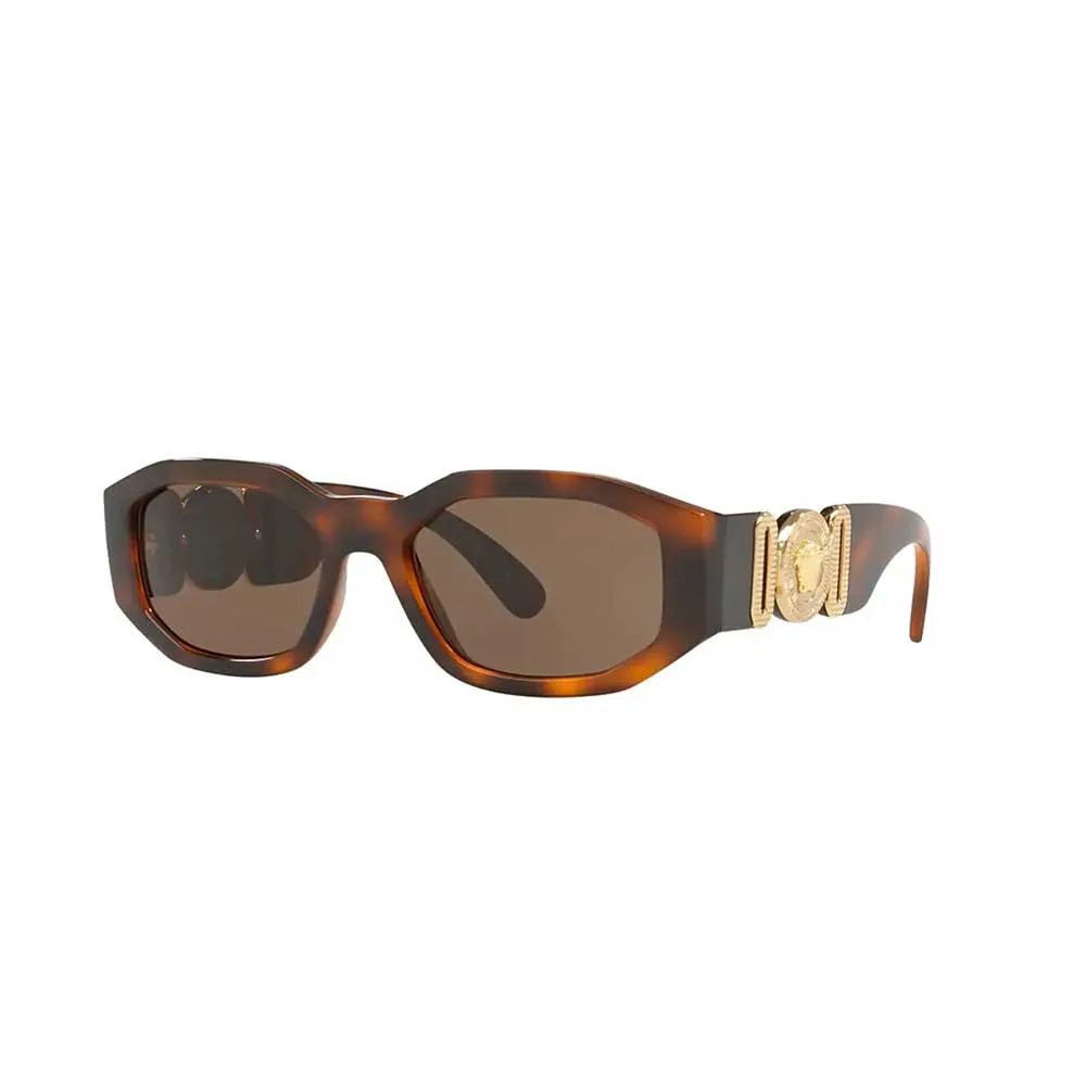 Versace Sunglasses Medusa Biggie Havana Tortoise Gold VE4361