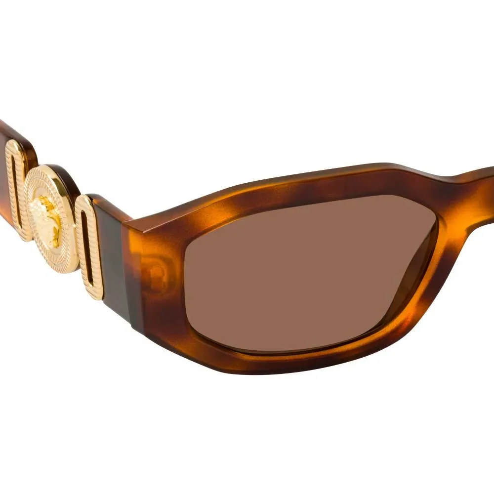 Versace Sunglasses Medusa Biggie Havana Tortoise Gold VE4361