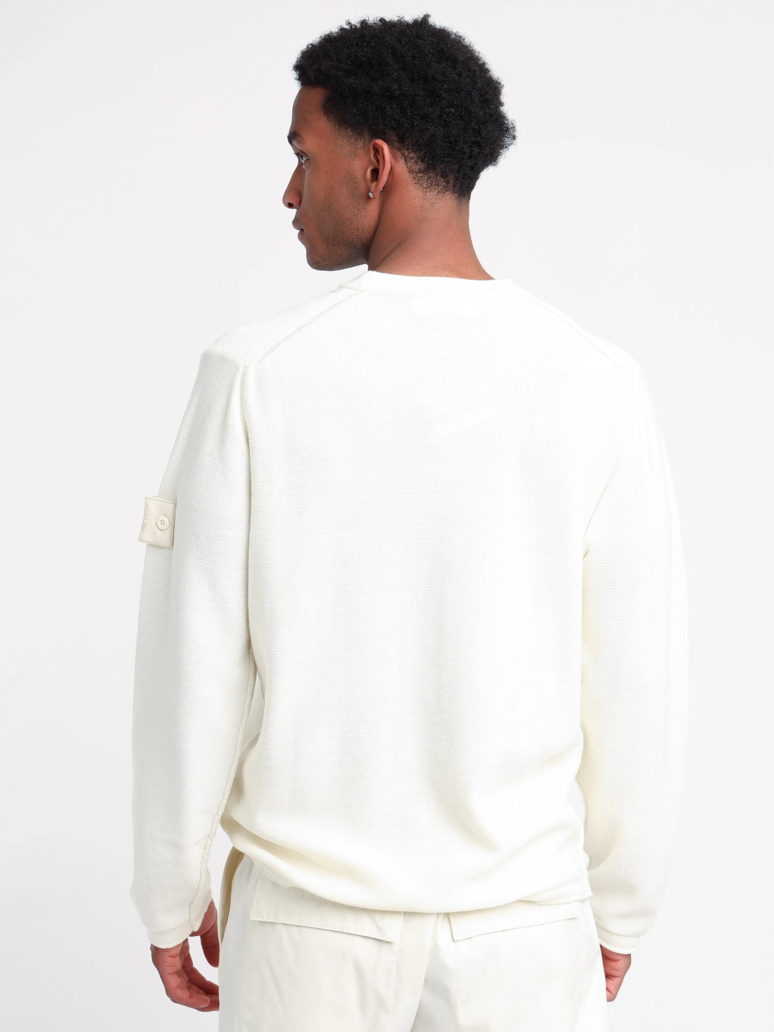 White Crewneck Knit