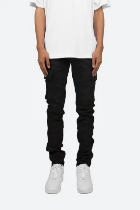 X210 Stretch Denim - Black