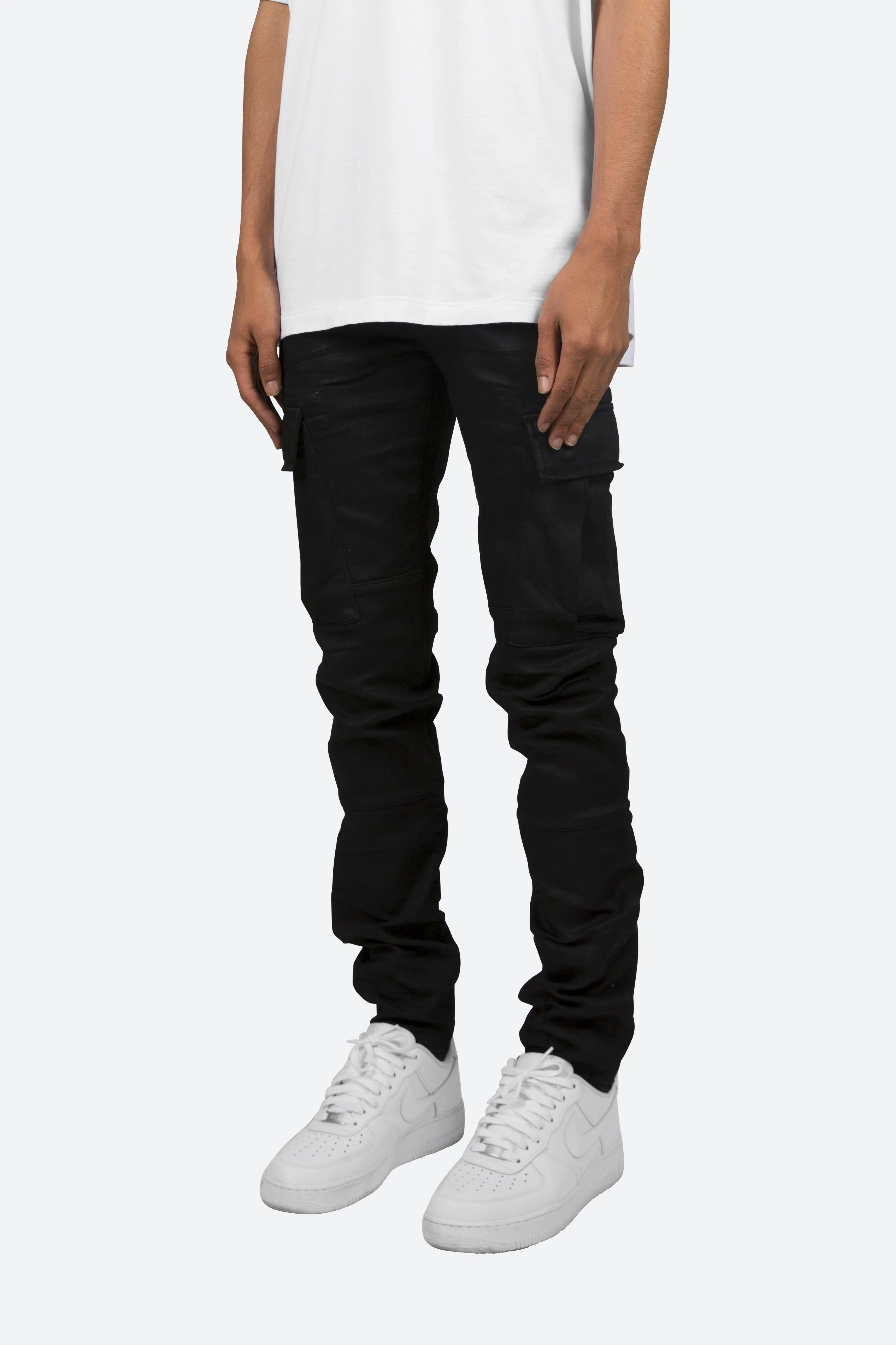 X210 Stretch Denim - Black